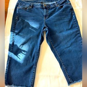 Lane Bryant Girlfriend Stretch Jean Capris